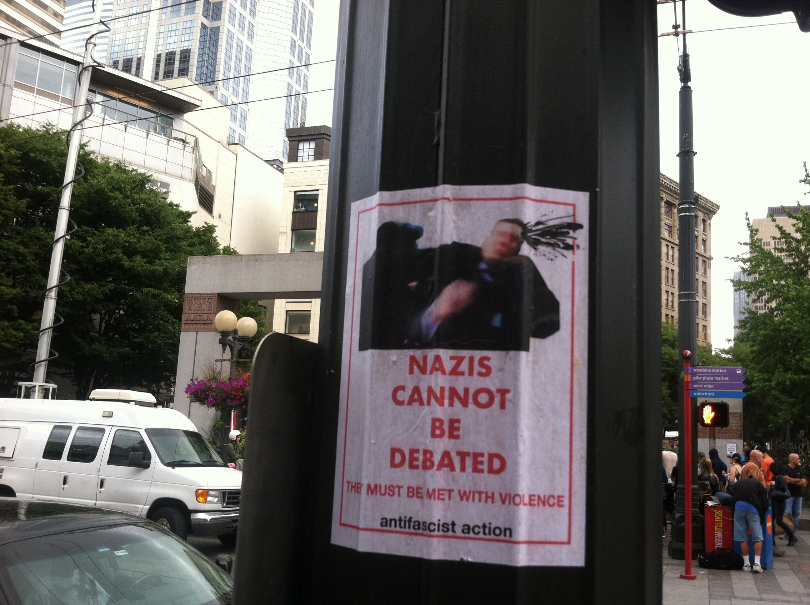 Antifa's Peaceful Protest in Seattle