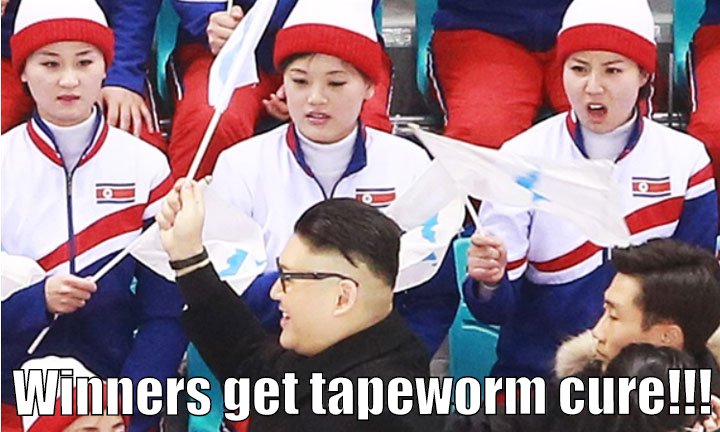 Tapeworms are for losers!
