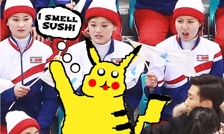 Pikachu tell the Korean team to keep that fish on ice!!!