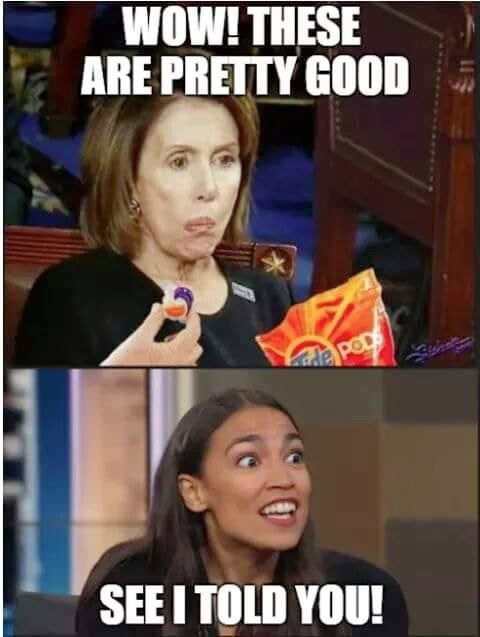 eat the babies meme aoc - Wow! These Are Pretty Good Bapeute See I Told You!