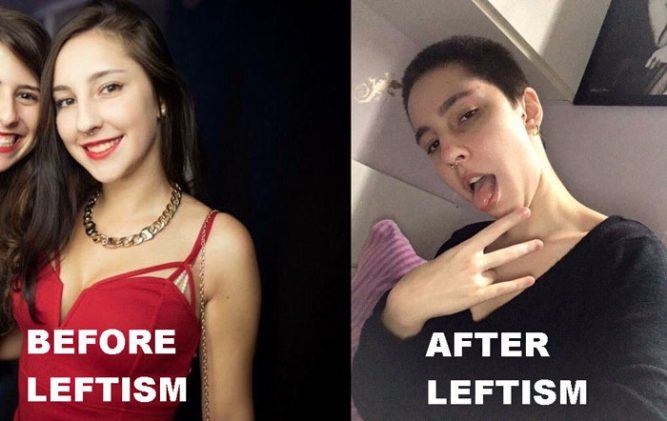 feminism before & after - Before Leftism After Leftism
