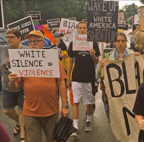 white liberals cucks - Wake Up Illage Und 13 B Elines White America Better Bla Etter Pand Ack Lives Tter Zem Racis Disease White Silence Violence