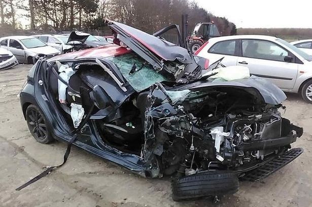 newton driver crash