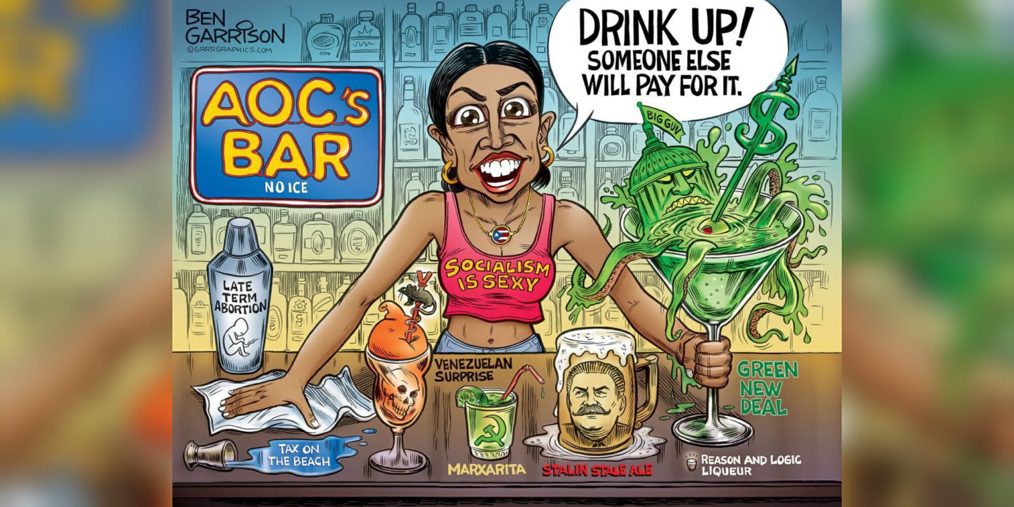 Big Guv Aoc's Bar Noice Socialism Is Sexy Late Term Abortion Hid... 