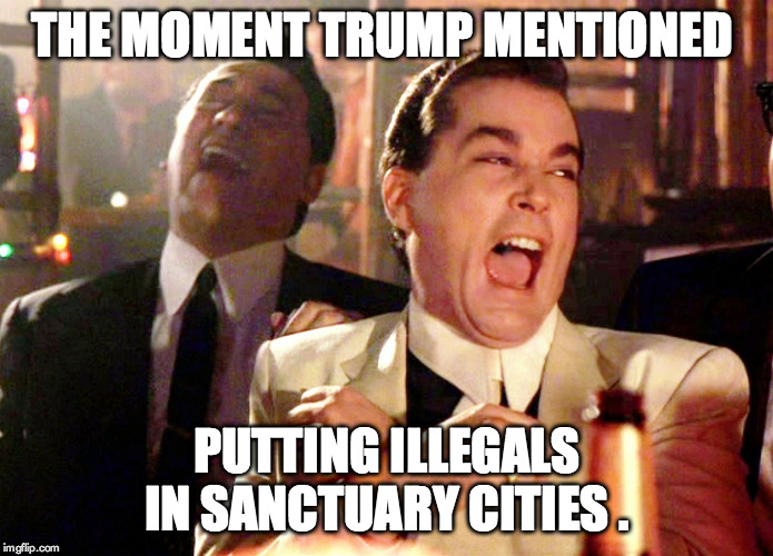 hillary clinton 2020 memes - The Moment Trump Mentioned Putting Illegals In Sanctuary Cities imgflip.com