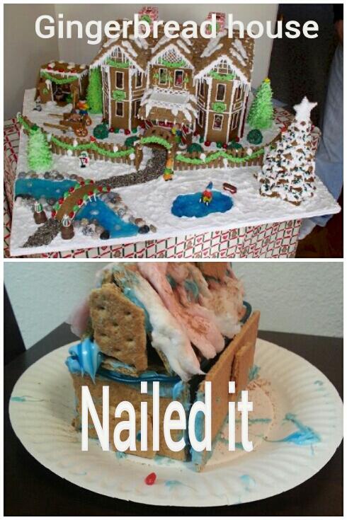 funny gingerbread house meme - Gingerbread house 2015 Nailed it