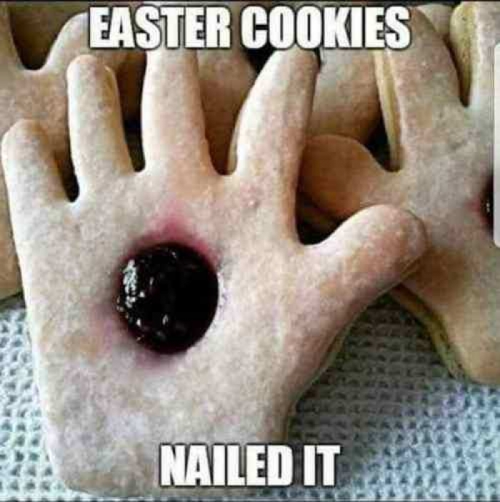 easter hand cookies nailed - Easter Cookies Nailed It