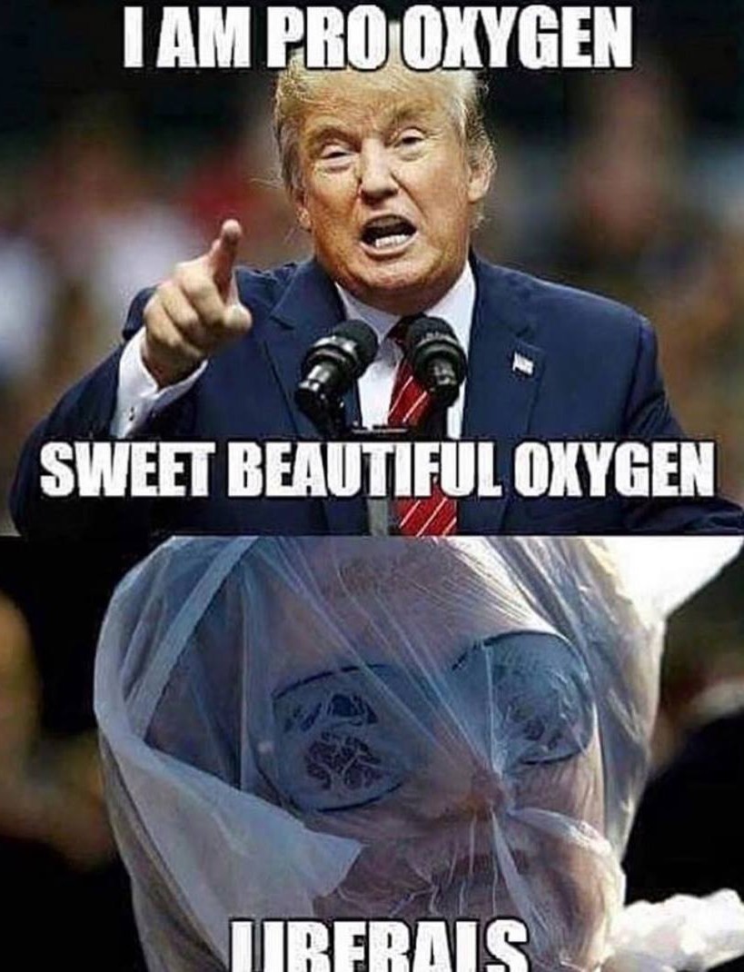 pro trump memes - I Am Pro Oxygen Sweet Beautiful Oxygen Uirerais