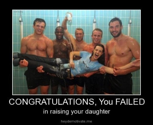 congratulations you failed - Congratulations, You Failed in raising your daughter heydemotivate.me