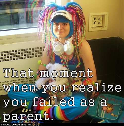 rainbow brite funny - Burg Hhhh That moment when you realize you failed as a parent. Icanhascheeze Urger.Com