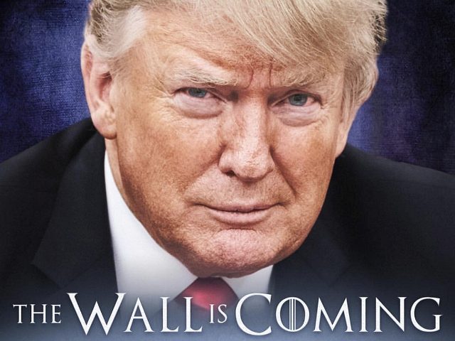 trump game of thrones wall - The Wall Is Coming