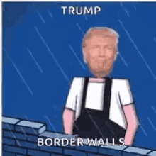donald trump memes gif - Trump Border Walls
