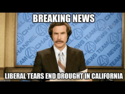 speech - Breaking News Hanne News Ews Team 24. News TeMg Ews Team1 Eam Liberal Tears End Drought In California