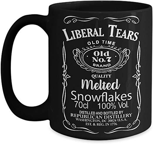 jack daniels - Liberal Tears Old Time Time Lee Old No.7 Brand Quality Melted Snowflakes 70cl 100% Vol. Distilled And Bottled By Republican Distillery Washington, Dc 20024 U.S.A. No Est. & Reg. In 1776