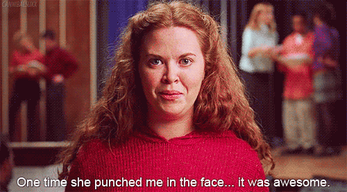 mean girls punched me in the face - Gabaluka One time she punched me in the face... it was awesome.