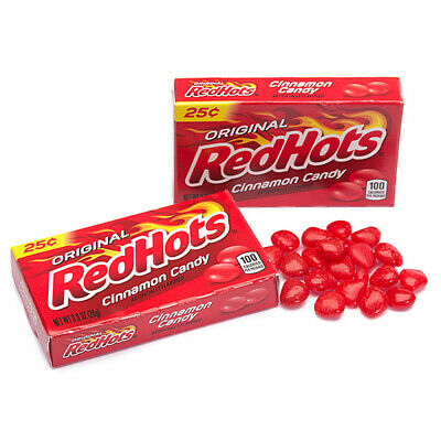 fruit - Rihters Clearazon 250 Original Red Hots Cinnamon Candy 25C Original Woo RedHots Nintend Cinnamon Candy