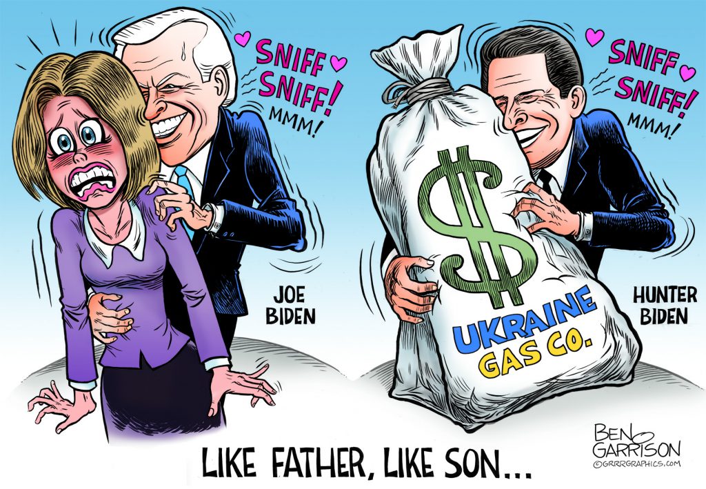 ben garrison joe biden - Snife Sniff! Sniff Sniff! Mmm! Emmm! Joe Biden Hunter Biden Ukraine Gas Co. Father, Son... Grrrgraphics.Com