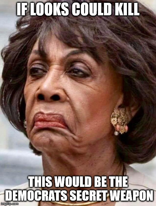 maxine waters ugly - If Looks Could Kill This Would Be The Democrats Secret Weapon imglup.com