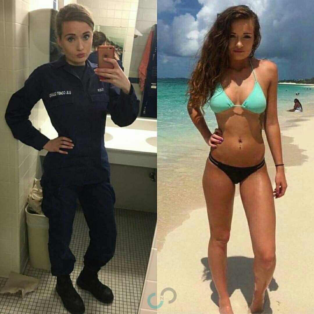 sexy coast guard women - ft ca