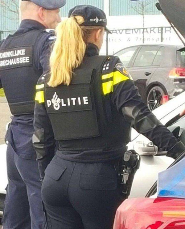 cop ass