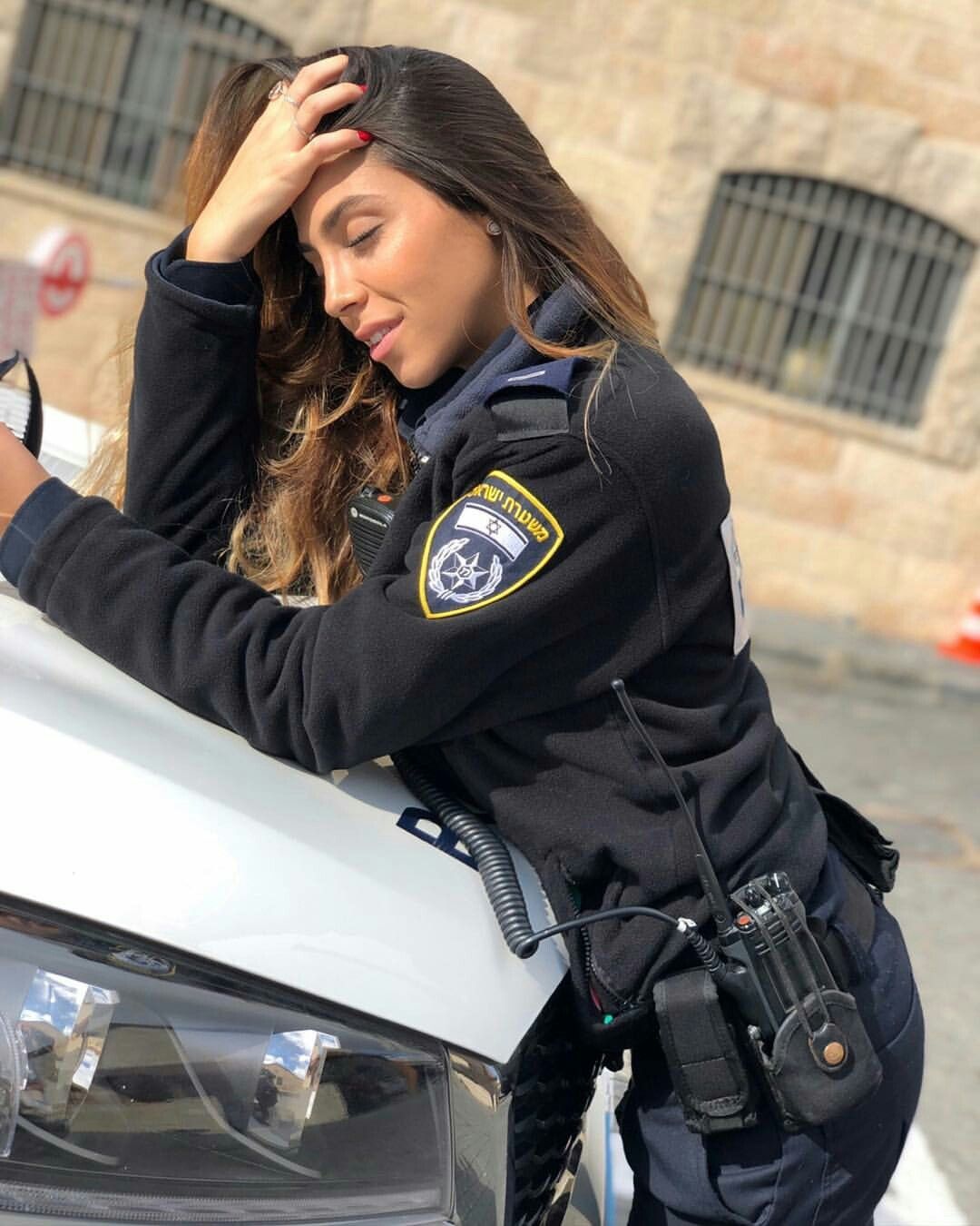hot female police officer.