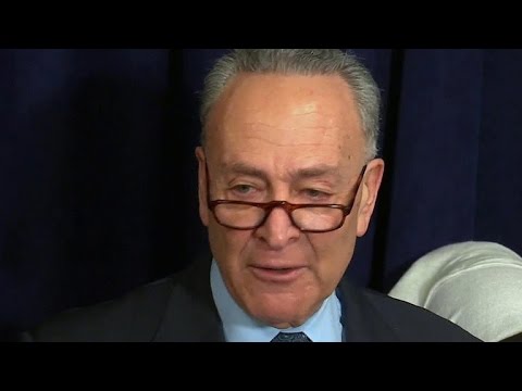 chuck schumer fake tears