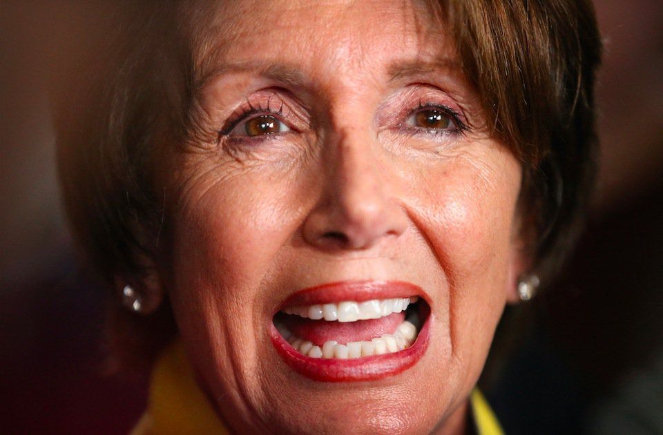 nancy pelosi crying