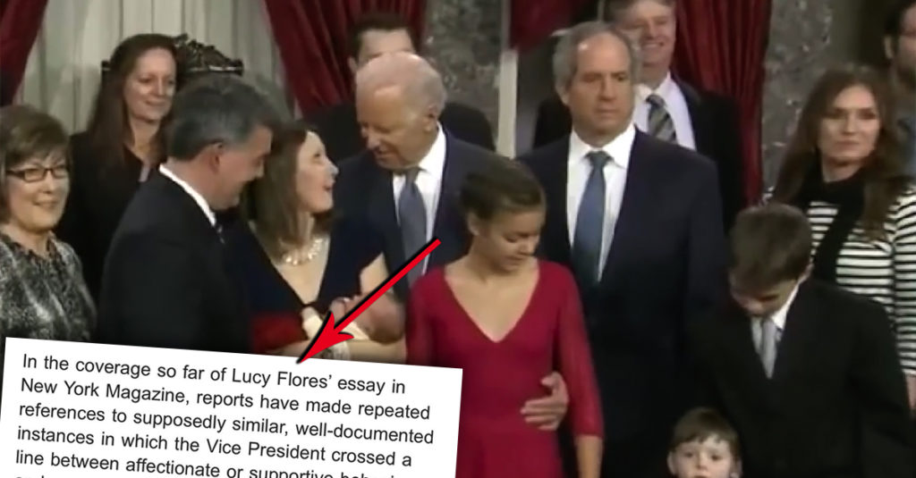creepy joe biden - In the coverage so far of Lucy Flores' essay in New York Magazine, reports have made repeated references to supposedly similar, welldocumented instances in which the Vice President crossed a
