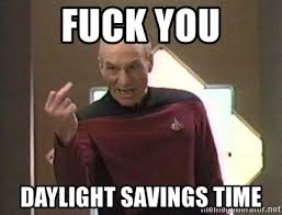 Fuck - Fuck You Daylight Savings Time