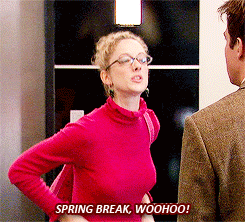 spring break gifs - Spring Break Woohoo!