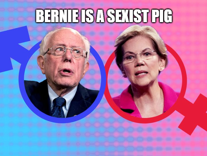 human behavior - Bernie Is A Sexist Pig