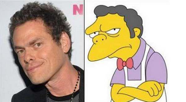 Real life people who look like Simpsons characters