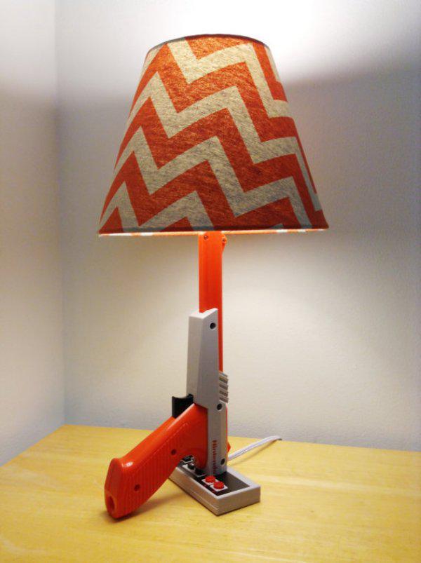 Light up the room with sweet, sweet nostalgia. Just stop trying to shoot the dog.
Zapper lamp $80
