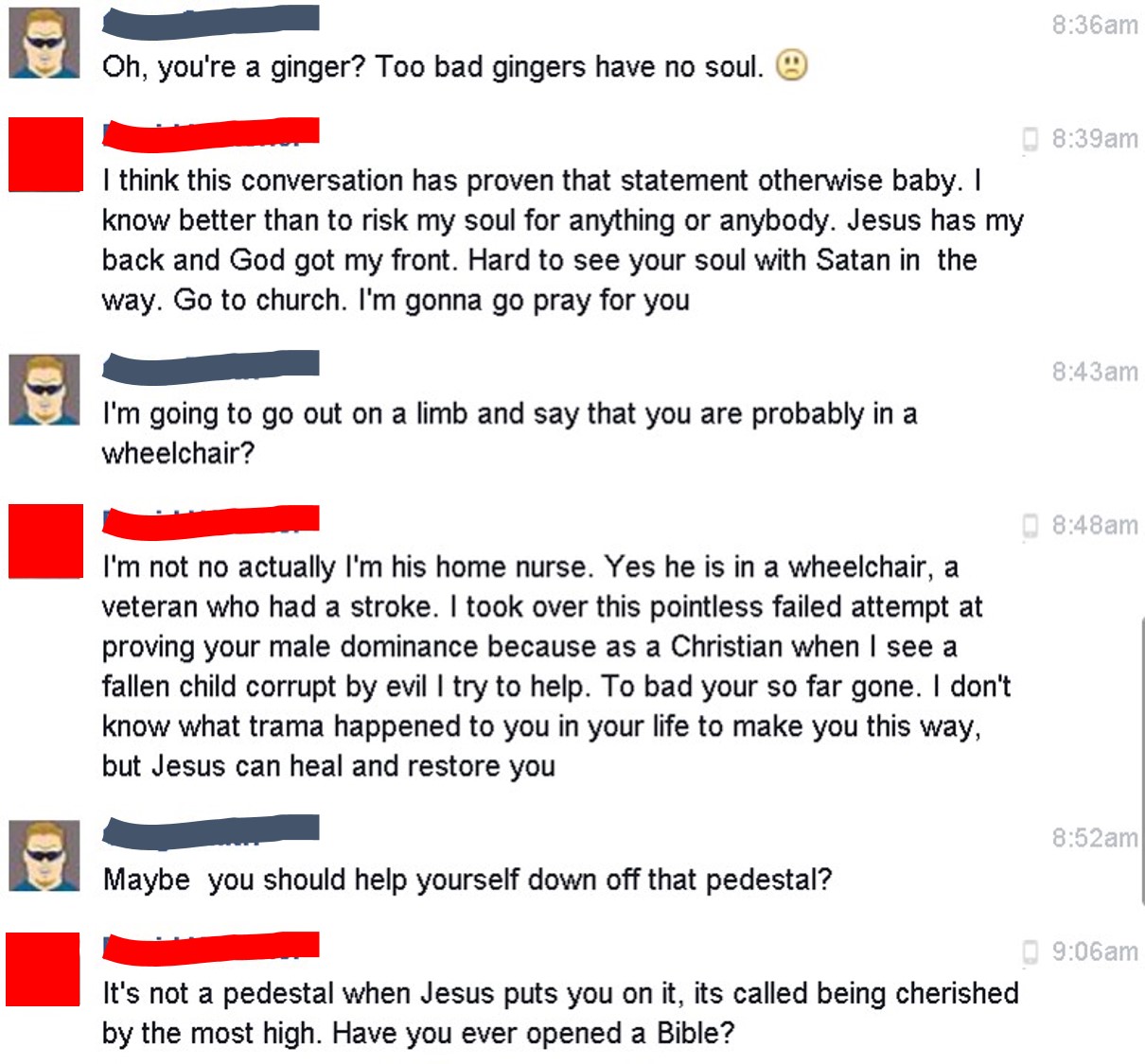 Religion with a side of potty mouth