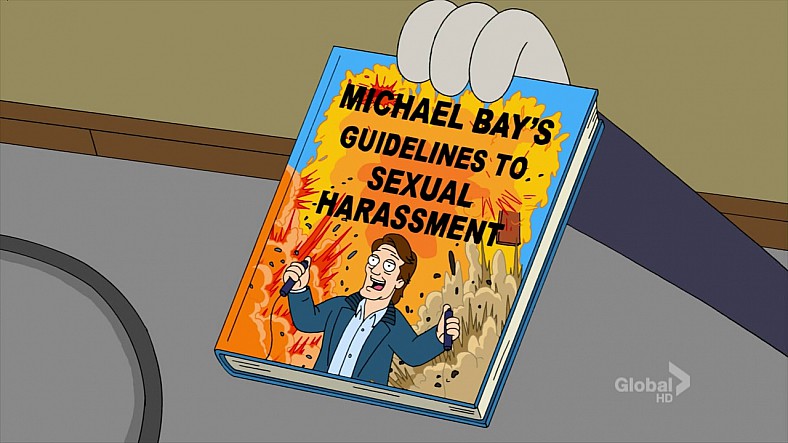 funny pictures - cartoon - Michael Bay'S Guidelines To. Sexual Harassment Global Hd