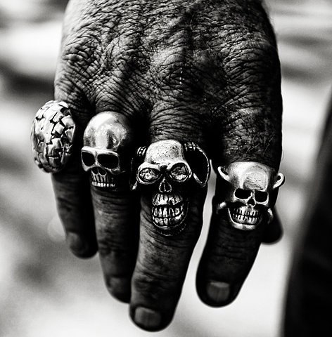 biker ring - w Baad eser Dan