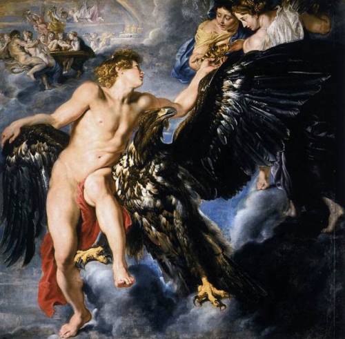 peter paul rubens the abduction of ganymede