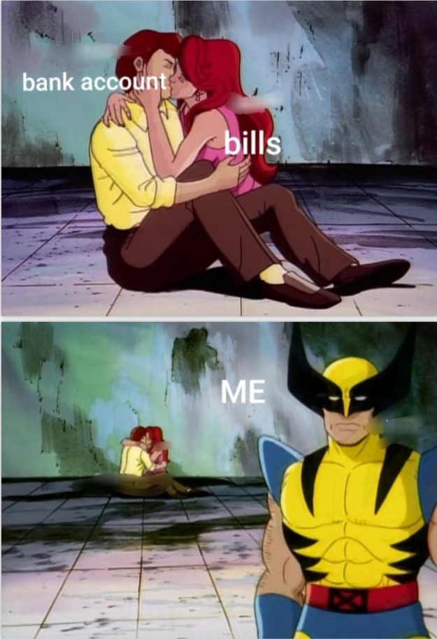 funny twilight memes - bank account bills Me