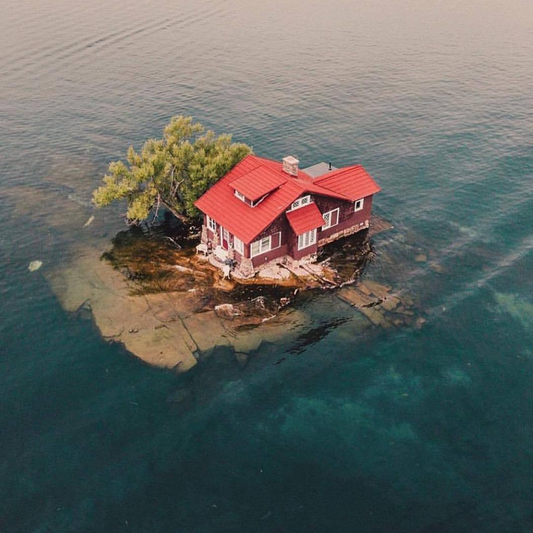 isolated houses
