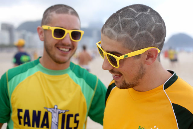 fans world cup haircut - Fana Jcs