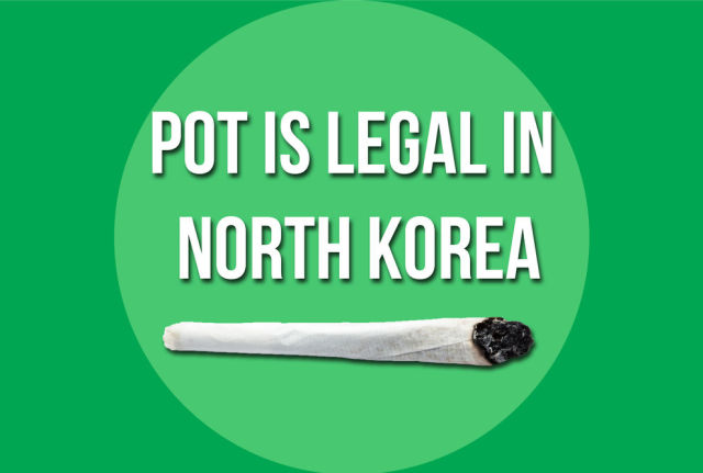 Surprisingly, pot is not considered an illegal substance in the otherwise strict country.