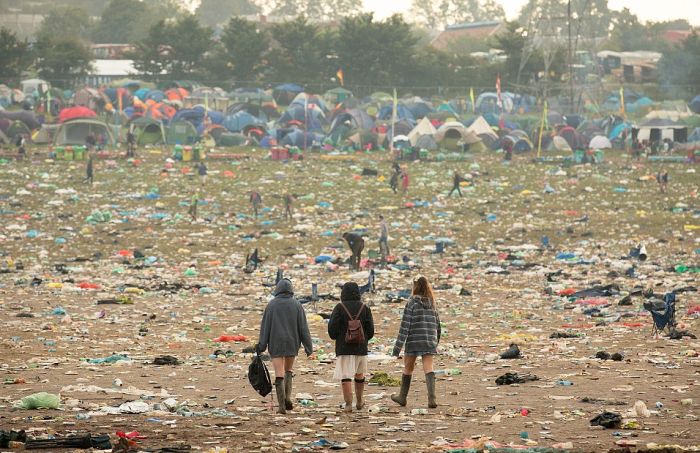 The Aftermath Of Glastonbury 45 pics