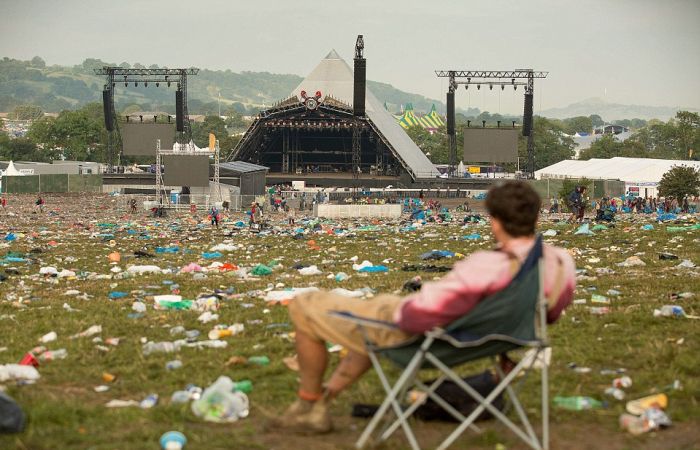 music festival clean up - Te