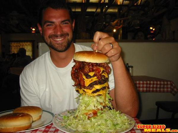 mega mel burger tomball - Super Sized Meals.com