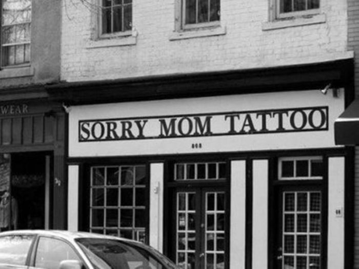 тату салон sorry mom - Wear Sorry Mom Tattoo