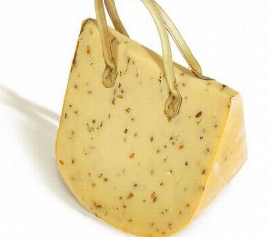 cheese handbag