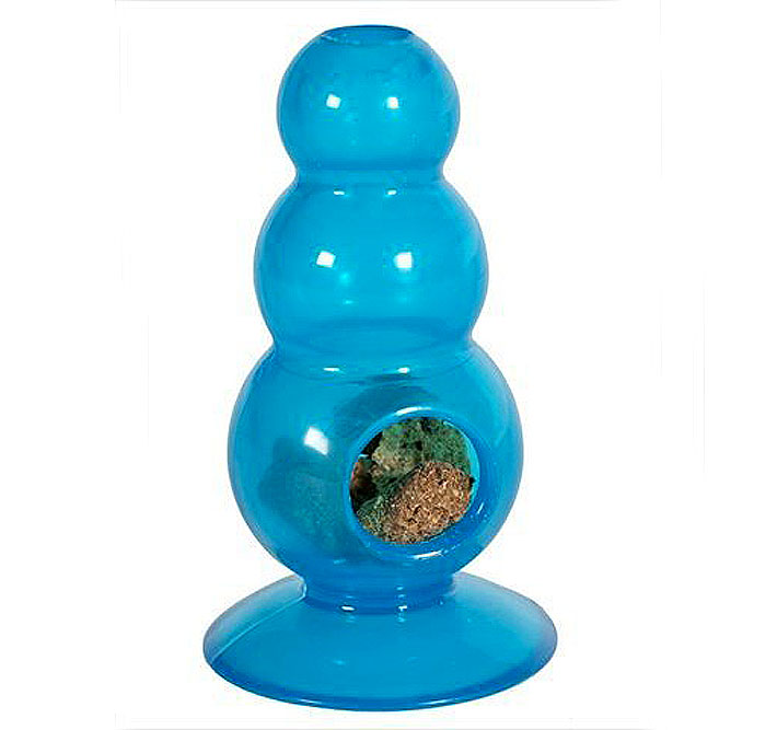 Chase n' Chomp Suction Cup 'Surprise' - "Stick the suction cup end on a flat surface".and wait for that 'surprise'.