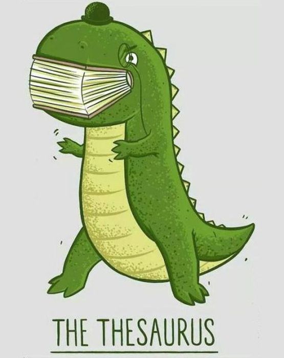 pun thesaurus dinosaur - The Thesaurus