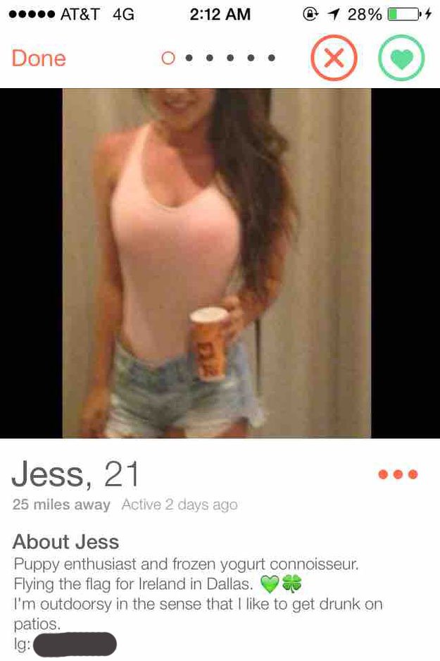 22 Hilarious Tinder Profiles