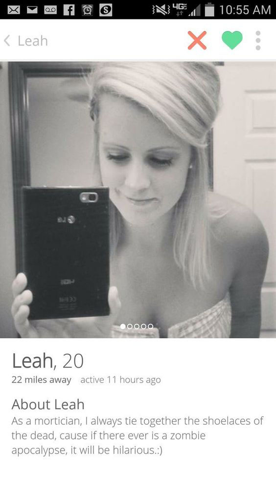 22 Hilarious Tinder Profiles